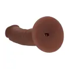 Dual Density Curved Realistic Vibrator – 15.5 cm (6″) – Brown — Photo 4
