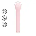 Stikla bumbas formas vibrators – rozā — Foto 6