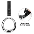 Pinnacle Pro Prime Grip Cock Ring – stainless steel – size M – blue — Photo 11