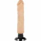 BASECOCK realistiškas vibratorius 2-in-1 – 20 cm (7.8″) – kūno spalva — Nuotrauka 2