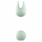 GLAM Pin Point Stimulator – precision silicone stimulator with 2 attachments – gold – 16 cm — Photo 4