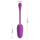 PRETTY LOVE Marina Vibrating Egg – 9.5 cm (3.7″) – Purple — Photo 3