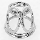 KINK Triple Chrome Steel Ring Set 3.8-5 cm — Photo 5