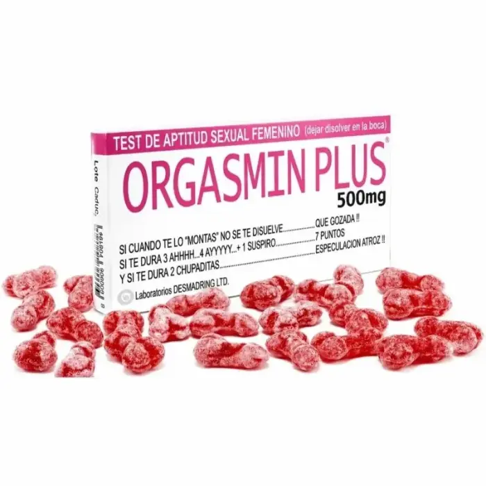 Diablo Goloso Orgasmin Plus коробочка конфет для женщин, с фруктовым вкусом 500мг