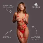 Stupid Cupid Heart Open Set – Red – One Size — Photo 4