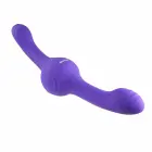 Evolved Our Gyro Vibe двойной гибкий силиконовый вибратор – 22.8 см (9″) – фиолетовый — Фото 3