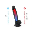 Silex-D Model Realistic Dildo – 20 cm (8″) – Black — Photo 6
