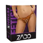 ZADO mākslīgās ādas strap-on siksna – dabīga — Foto 1