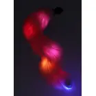 TABOOM Анальная пробка с хвостом единорога и LED – Черная — Фото 5