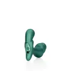 Stacked Vibrating Prostate Massager with Remote Control – Metallic Green — Photo 6