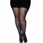 Plus size pantyhose with back seam – black — Photo 4