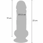 ToyJoy Get Real Deluxe Extra Thick dildo – 23 cm (9″) – nahavärv — Foto 4
