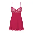 OBS Rosalyne Babydoll – Wine – S/M — Photo 3