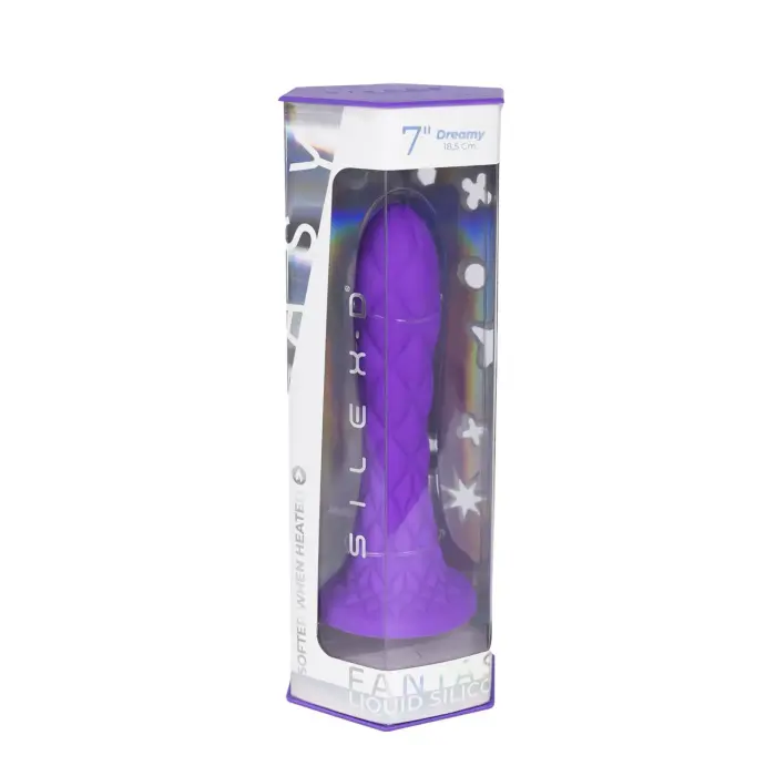 Fantasy Line Dreamy dildo – 18.5 cm (7.3″) – Violets Foto 10