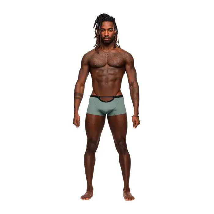 Male Power Magnificence Mini Short – Jade – M