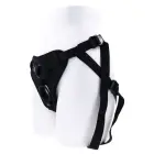 Sportsheets Dual Desires – regulējamas strap-on siksnas ar dubulto O-gredzenu – melnas — Foto 3