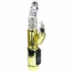 BAILE US Rabbit Gold Prince pöörlev jänese vibraator – 23 cm (9″) — Foto 1