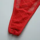 Diamond Net комплект белья из трёх предметов – L/XL – красный — Фото 7