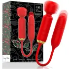 MIA Toscana Double Pleasure Wand vibratorius – 22 cm (8.5″) – violetinis — Nuotrauka 1