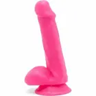 Get Real Happy Dicks Pink Anatomical Dildo – 12 cm (4.7″) – Pink — Photo 1