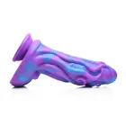Octophallus reālistisks dildo – 22 cm (8.8″) – Violets/Zils — Foto 3