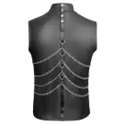 NEK Sleeveless Shirt with Chains – Black – 2XL — Photo 9