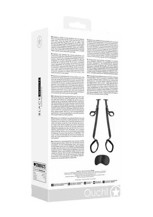 Durvju šūpoles – melnas Foto 6