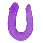 Crushious Deep Diver Dvigubas Dildo – 20 cm (8″) – Violetinis — Nuotrauka 2