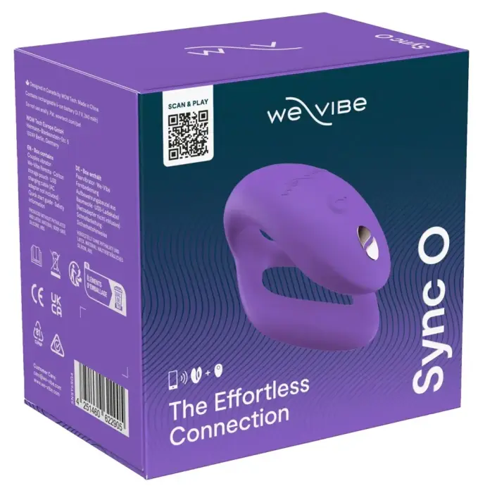 We-Vibe Sync O Bright Purple Couples Device – Purple