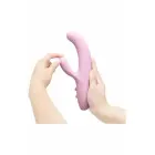 Le Wand Hither – Rocking Rabbit Vibrator, Dual Motion, Waterproof – Pink — Photo 4