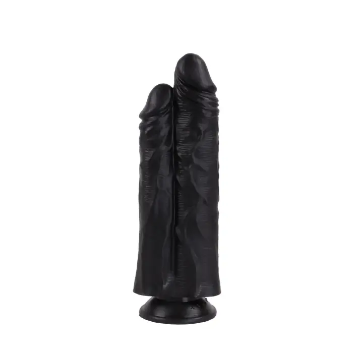Kiotos COX dubultās penetrācijas dildo – 28 cm (11″) – Melns