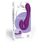 XOCOON Rihmata strap-on pulsvibraator – lilla — Foto 3