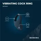 Boners Vibrating Ring with 10-Mode Stimulation System – Black — Photo 4
