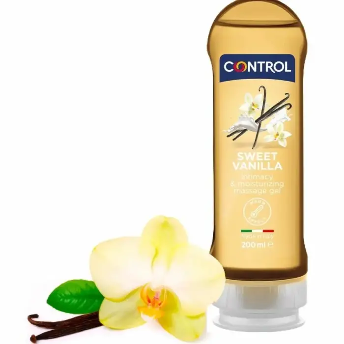 CONTROL 2-in-1 Massage Gel & Intimate Lubricant Madagascar Sweetness – 200 ml