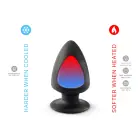 Model 1 M Melns Divslāņu Anālais Spraudnis – 11 cm (4.3″) — Foto 4