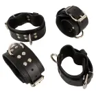 ZADO leather bed restraint set – H-strap system — Photo 7