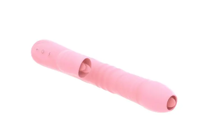 Wibrator-Fanny USB vibrators – rozā Foto 5