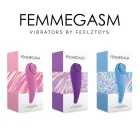 FeelzToys FemmeGasm dubultā motora vibrators – 14 cm (5.5″) – zils — Foto 8