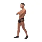 Male Power Boneyard Mini боксеры с кольцом – чёрные – XL Фото num