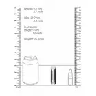 10 ātrumu uzlādējams lodes vibrators – sudrabains Foto 3