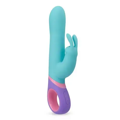 Meta jänese vibraator – 23 cm (9″) – mitmevärviline