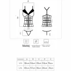LivCo Corsetti Laura LC 20215 korsetes komplekts – melns/smilšu krāsā – L/XL — Foto 6
