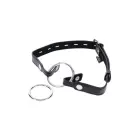 SPORTSHEETS EDGE Interchangeable Ring Gag – 2 stainless steel rings – adjustable strap — Photo 3