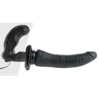 FFS Deluxe Penetrix Dual-Ended Vibrating Strap-On System – 19 cm (7.5″) – Black — Photo 7