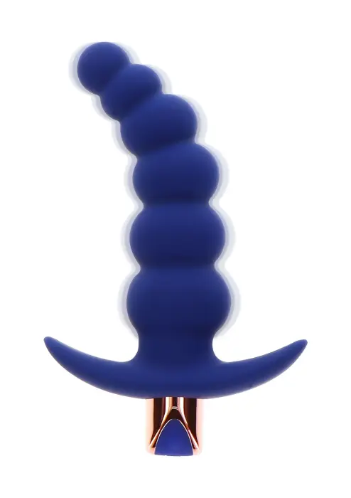 The Spunky vibrējošs anālais spraudnis – Zils