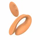 GLAM Couples Vibrator – flexible wireless remote couples vibe – gold – 6.5–8.5 cm — Photo 2