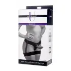 Bardot elastne strap-on rakmed reierihmadega – must — Foto 1