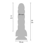 Playhouse Spiral Tease vibrating dildo with remote – silicone – L – purple — Photo 9