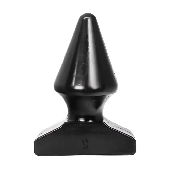 All Black anaaltapp – 17 cm (7″) – Black Photo