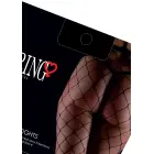Over Sized Net Tights – Black – One Size — Photo 2